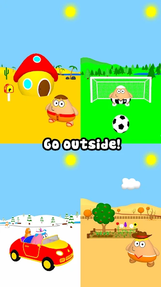 Pou 3D APK screenshot 4