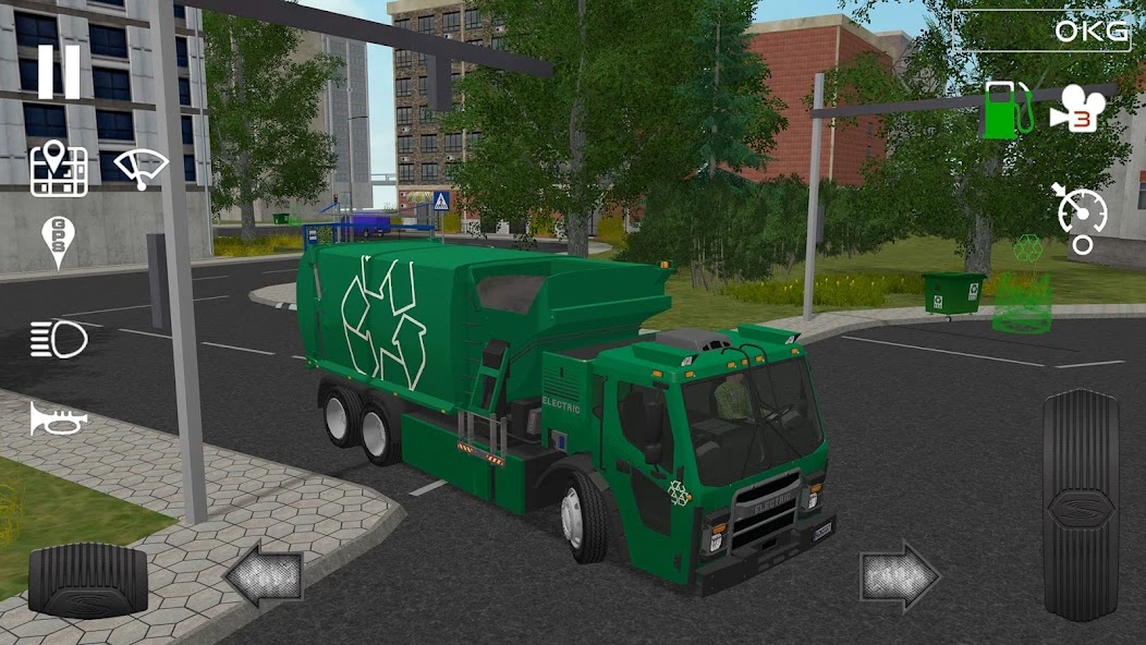 Trash Truck Simulator screenshot 2