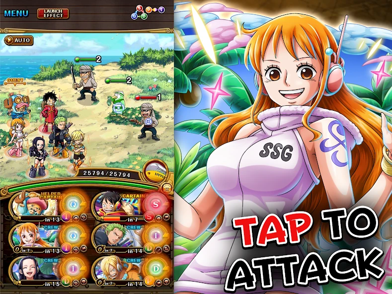 ONE PIECE TREASURE CRUISE APK screenshot 4