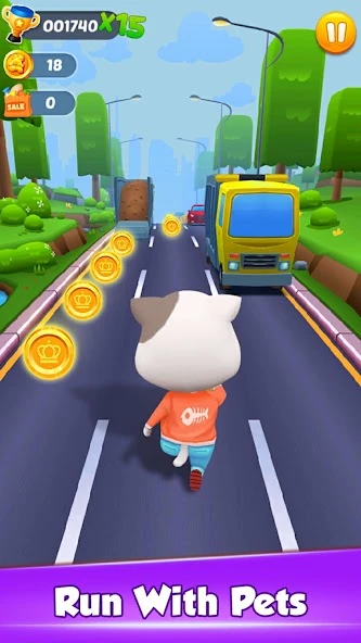 Garfield Rush screenshot 2