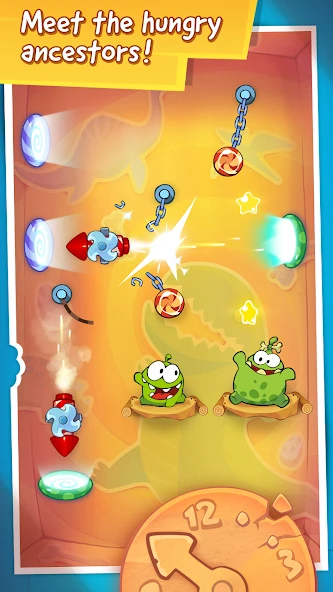 Download Cut the Rope: Time Travel (MOD, Hints/Super Powers) 1.8.0 screenshot 4