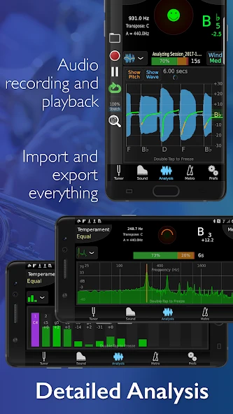 TonalEnergy Tuner and Metronome APK screenshot 2