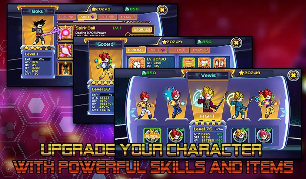 Stickman Warriors Dragon Legend Super Battle Fight APK screenshot 5