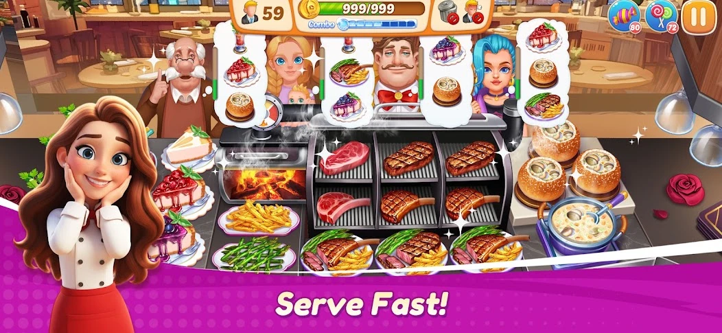 Cooking Voyage - Crazy Chef's Restaurant Dash Game screenshot 2
