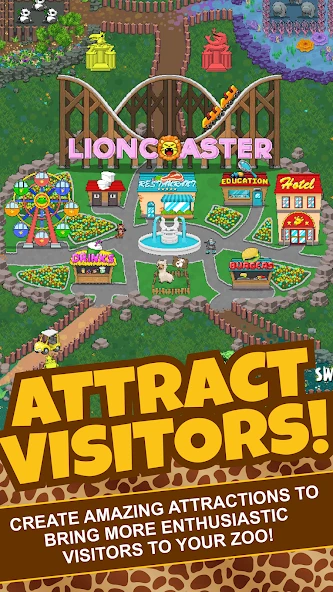 Idle Zoo Tycoon: Tap, Build & Upgrade a Custom Zoo screenshot 1