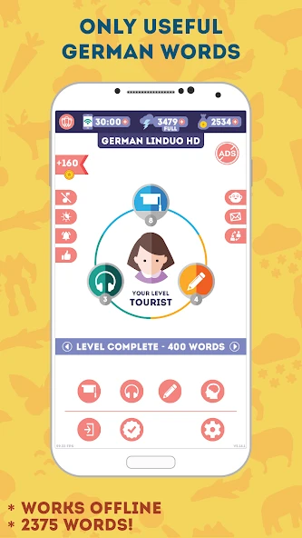 German for Beginners: LinDuo HD screenshot 2