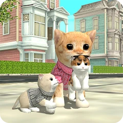 Cat Sim Online: Play With Cats icon