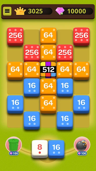 Dice Craft - 3D Merge Puzzle screenshot 5