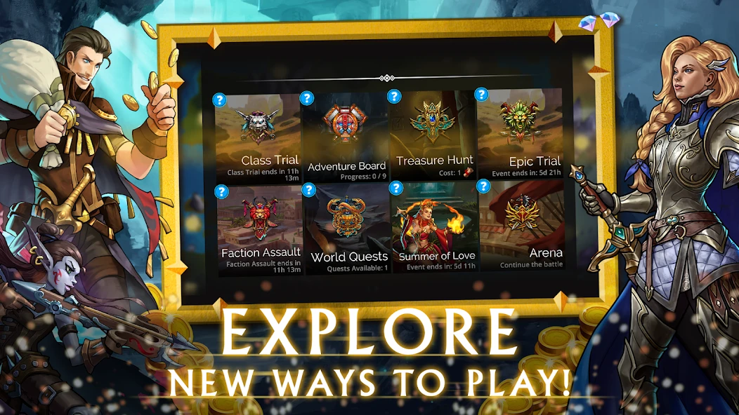Gems of War - Match 3 RPG screenshot 5