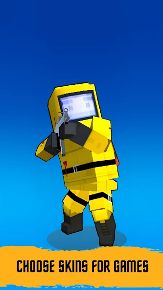 Battle Gun 3D - Pixel Block Fight Online PVP FPS screenshot 3