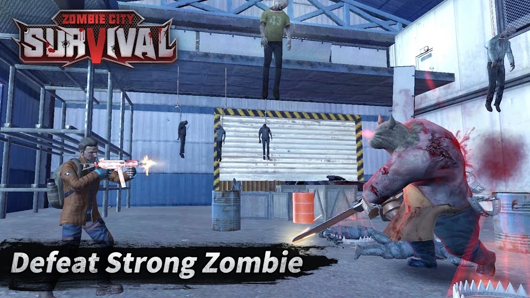 Zombie City : Dead Zombie Survival Shooting Games screenshot 3
