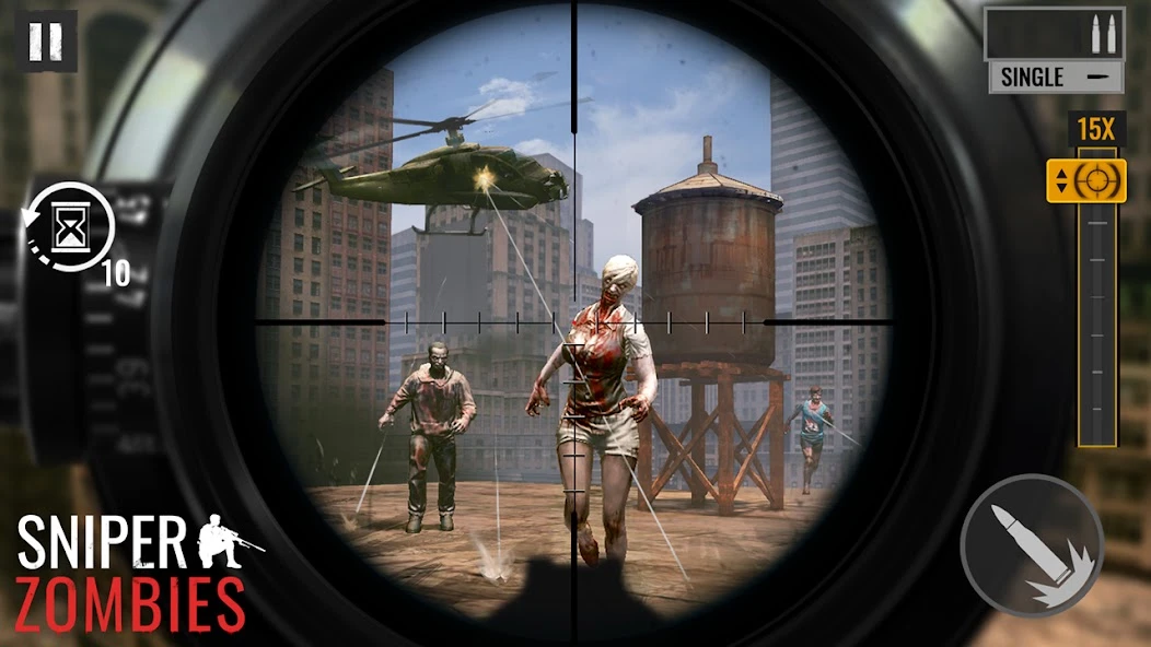 Sniper Zombies: Offline Game screenshot 1