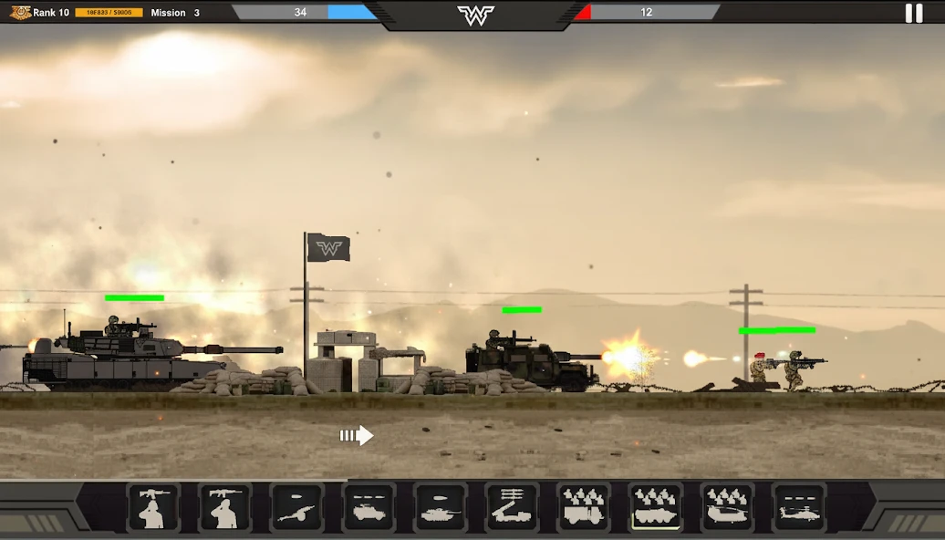 Warzone Commander APK screenshot 3