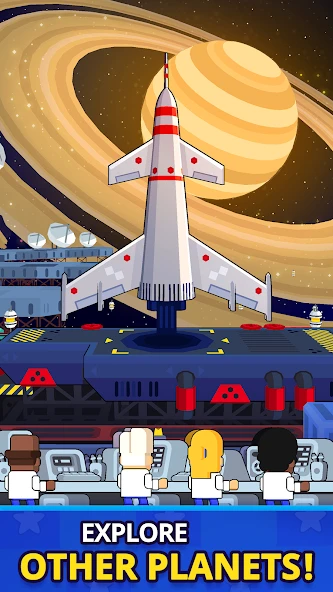 Rocket Star - Idle Space Factory Tycoon Games screenshot 3