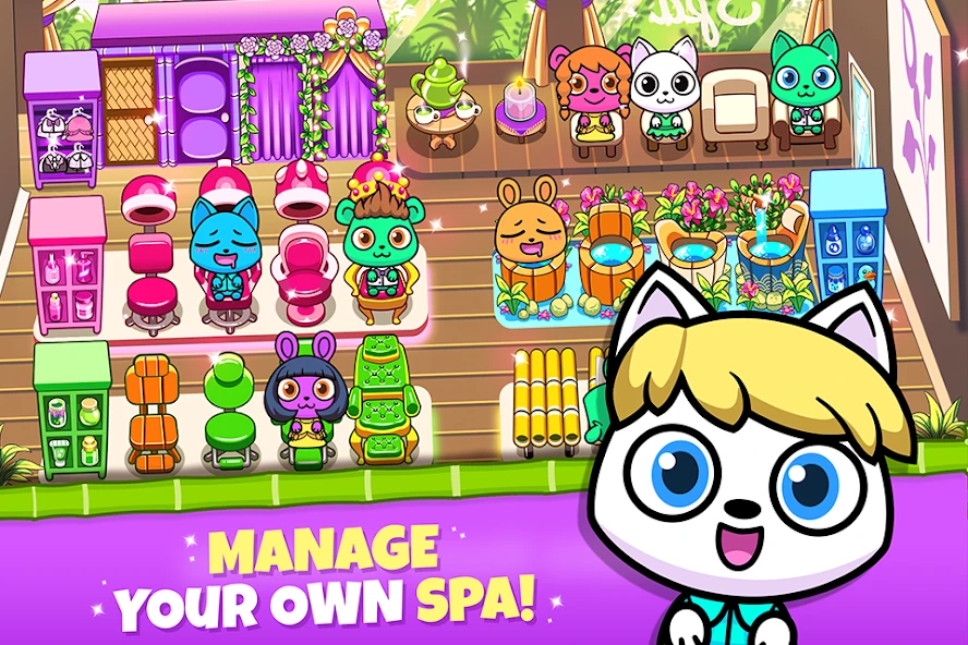 Forest Folks - Your Own Adorable Pet Spa screenshot 1