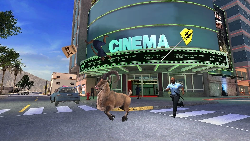Goat Simulator Payday APK screenshot 4