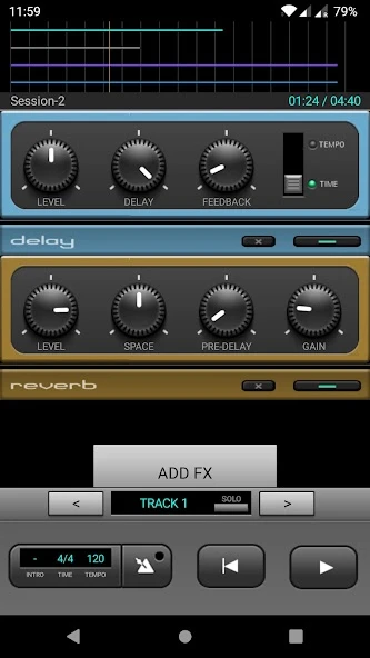 J4T Multitrack Recorder APK screenshot 4