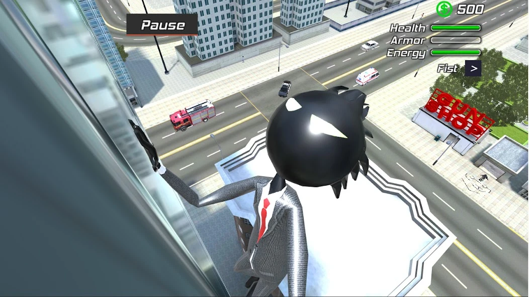 Amazing Crime Strange Stickman - Rope Vice Vegas screenshot 3