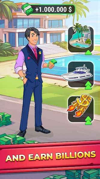 Rich Inc. Business & Idle life APK screenshot 2