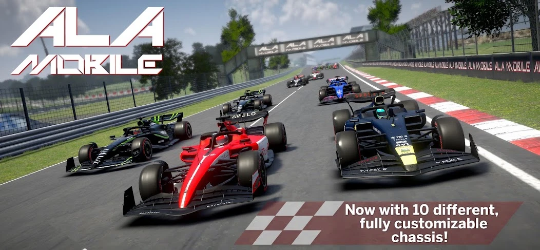 Ala Mobile GP - Formula cars racing screenshot 1