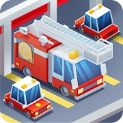 Idle Tycoon Firefighter - Fire Emergency Manager icon