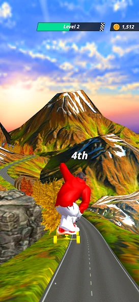 Download Downhill Racer (MOD, Unlimited Coins) 32.2.0 screenshot 5