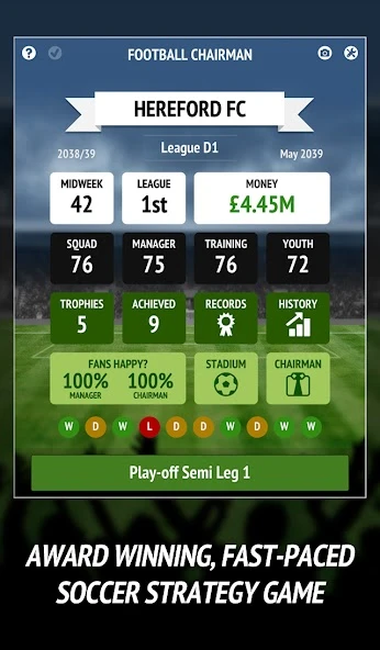 Football Chairman APK screenshot 1