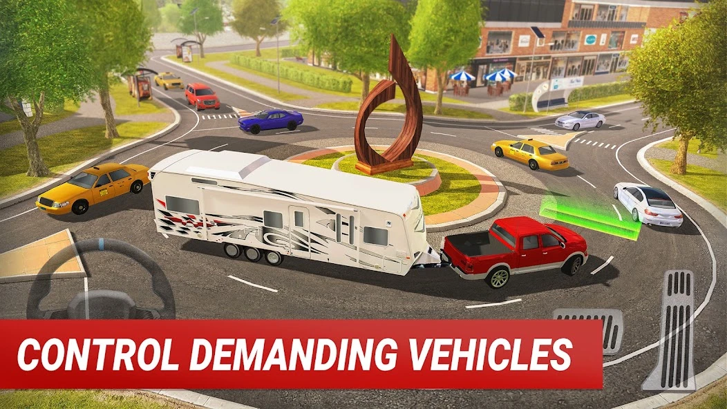 Roundabout 2: A Real City Driving Parking Sim screenshot 2