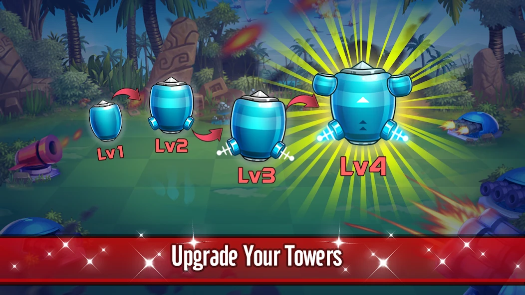 Tower Defense: Battle Zone screenshot 2