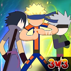 Stickman Ninja – 3v3 Battle Arena APK icon