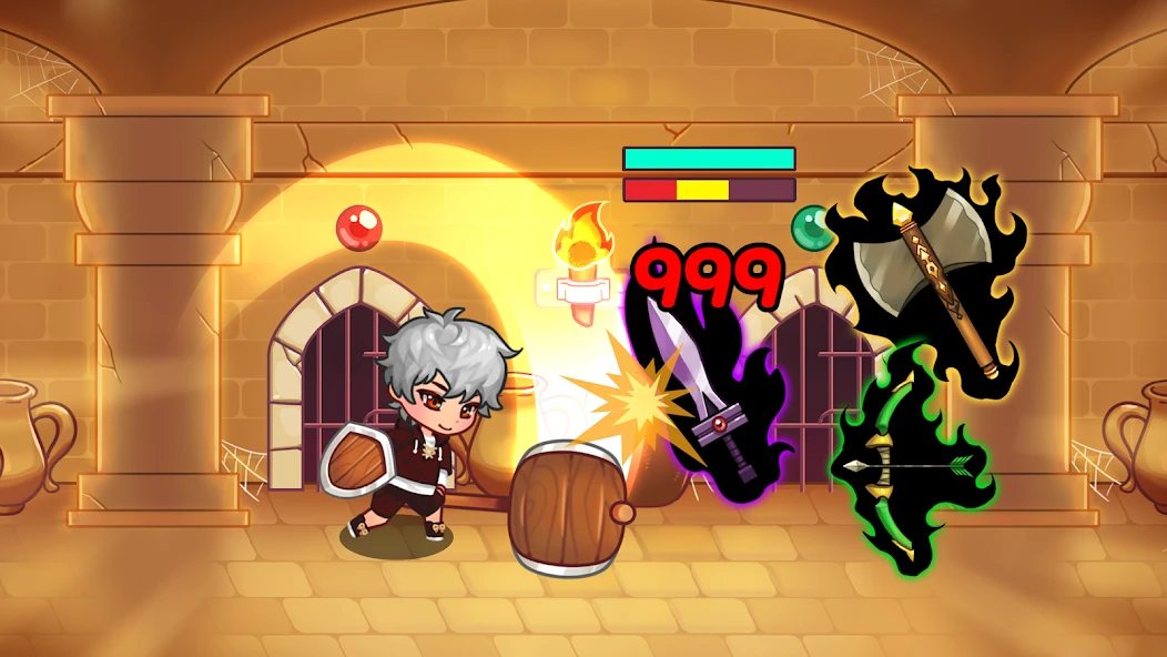 Hammer Hero - Idle RPG screenshot 2