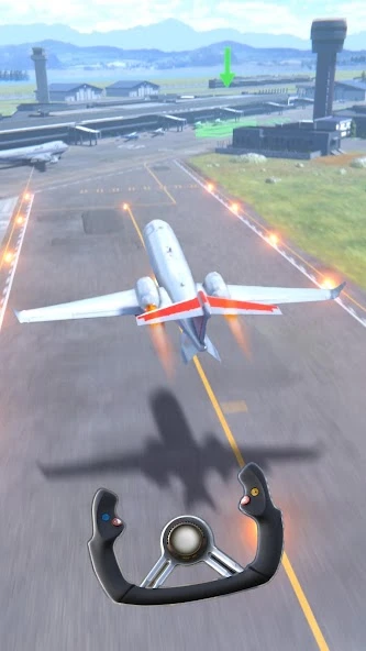 Crazy Plane Landing APK screenshot 1
