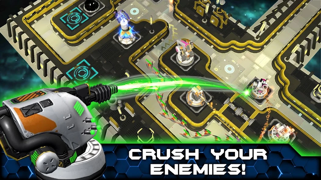 Sci Fi Tower Defense Offline Game. Module TD screenshot 3