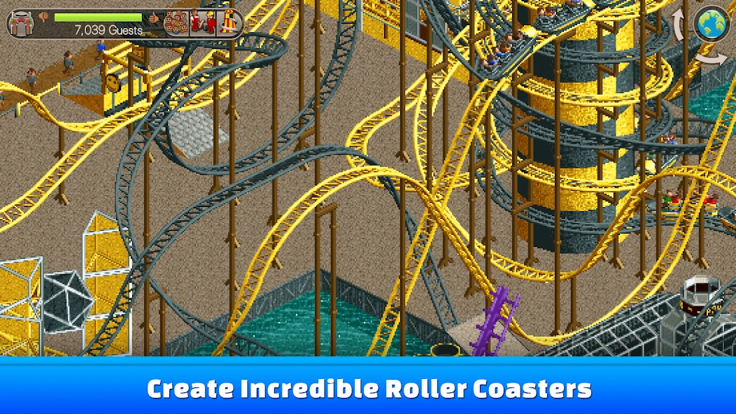 RollerCoaster Tycoon Classic APK screenshot 2