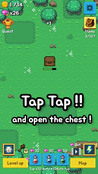 Tap Chest (Idle Clicker Game) screenshot 1