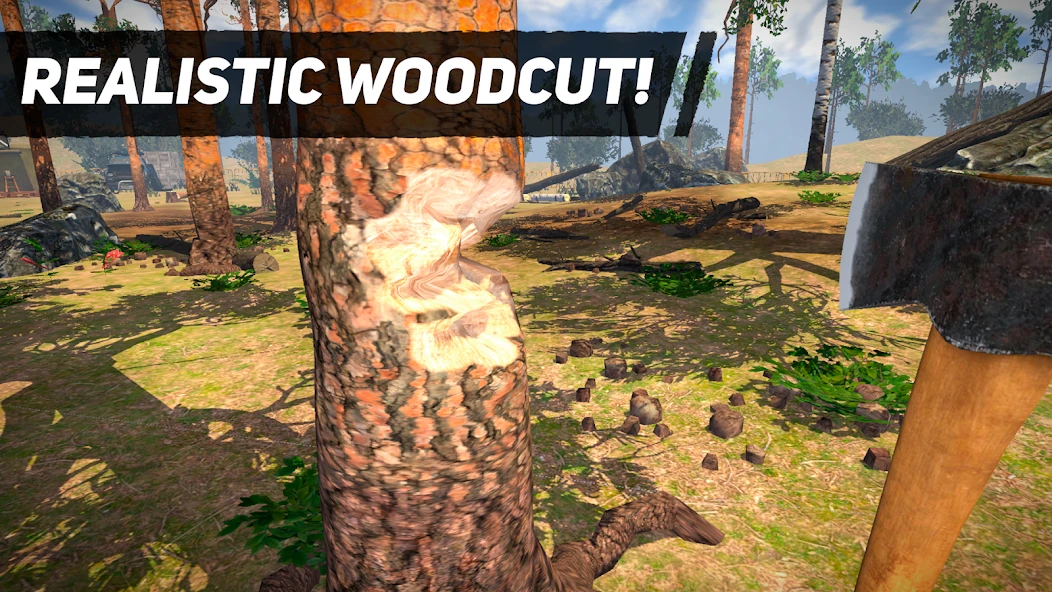 Lumberjack Simulator 3D APK screenshot 1