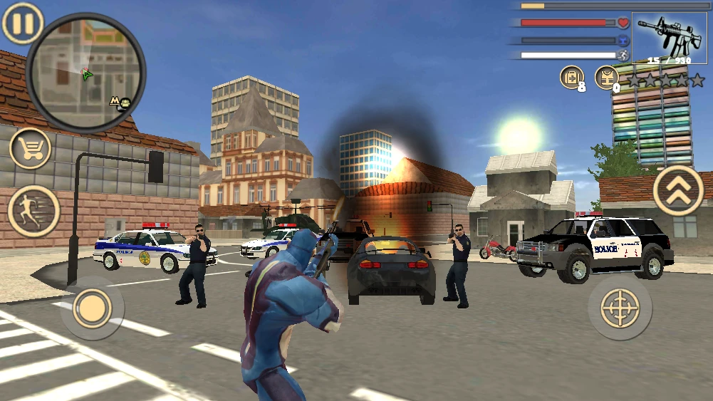 Rope Hero: Original APK screenshot 1