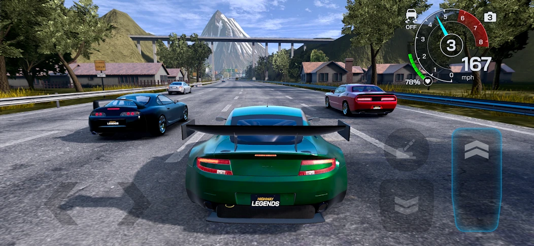 Highway Legends: Car Racing 3D APK screenshot 1
