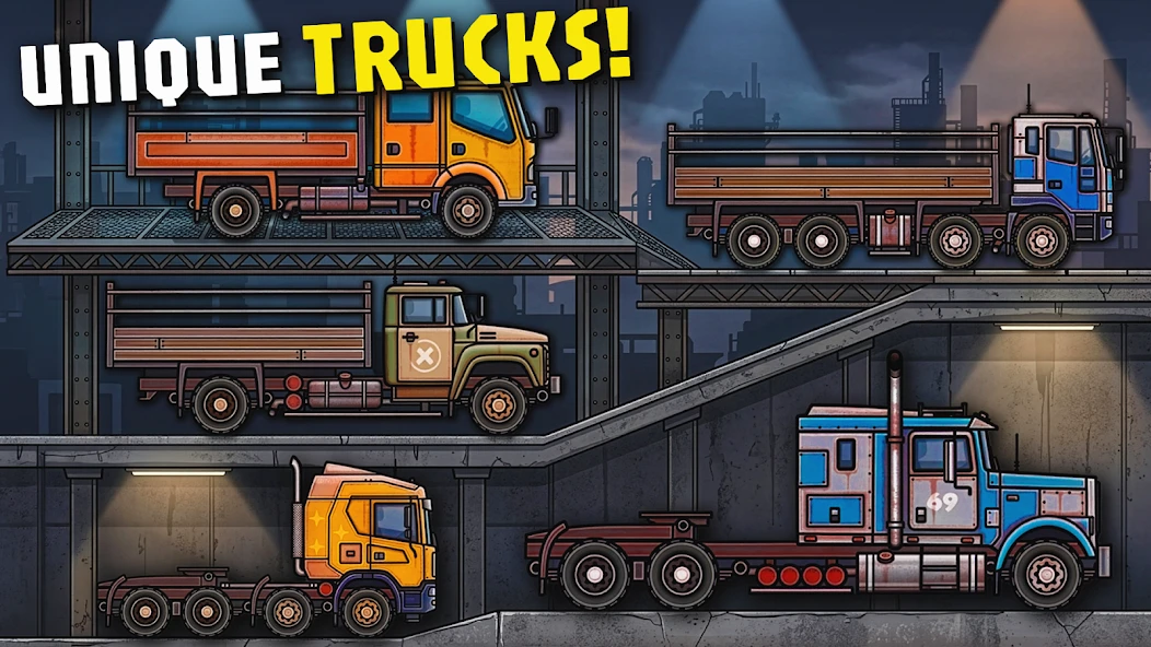 Rust Truck: Wasteland Delivery APK screenshot 4