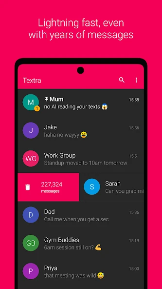 Textra SMS APK screenshot 3