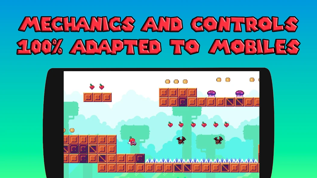 Appfy 2D Adventure - Hard one tap jump and run screenshot 3