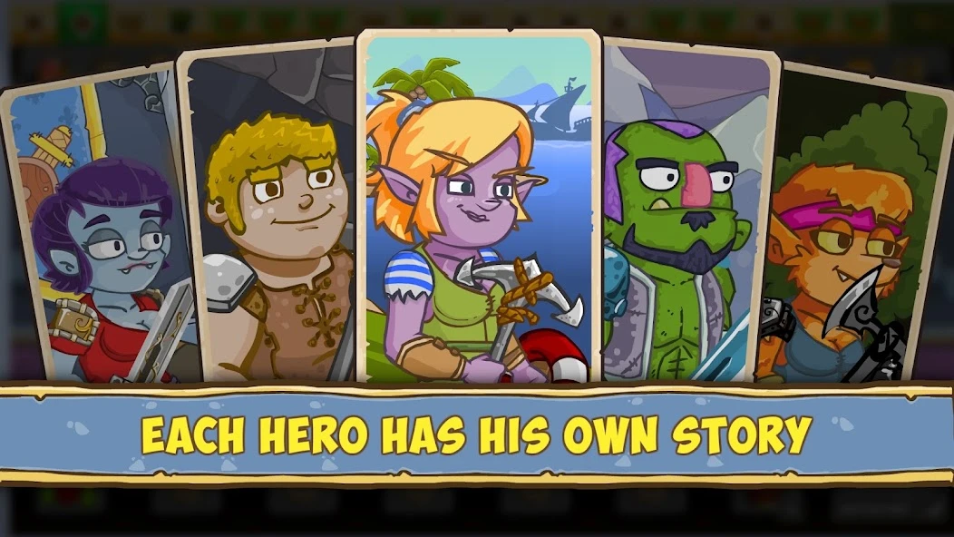Let's Journey (idle clicker rpg) screenshot 1