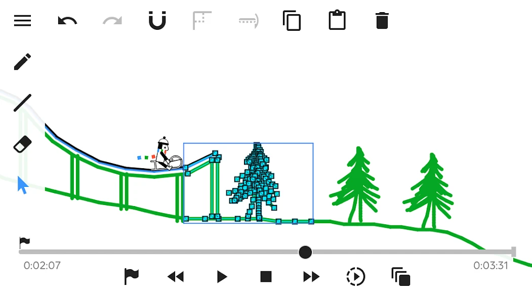 Line Rider APK screenshot 2