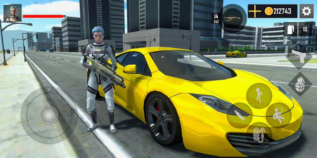 Super Hero Rope Crime City screenshot 4