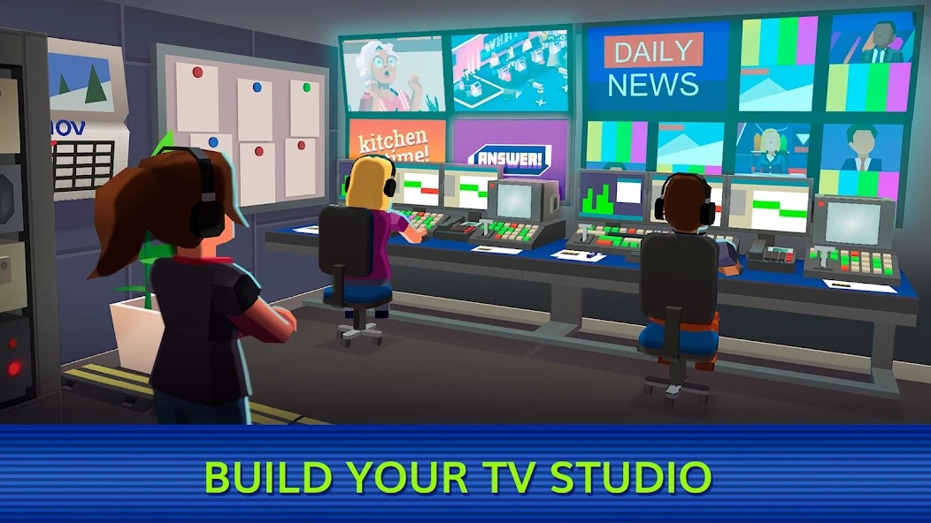 TV Empire Tycoon - Idle Management Game screenshot 1