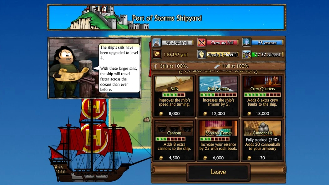 Swords and Sandals Pirates screenshot 3