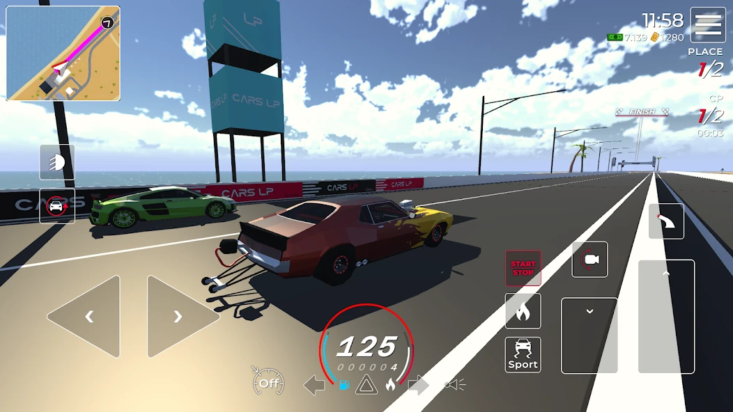 Cars LP – Extreme Car Driving APK screenshot 3