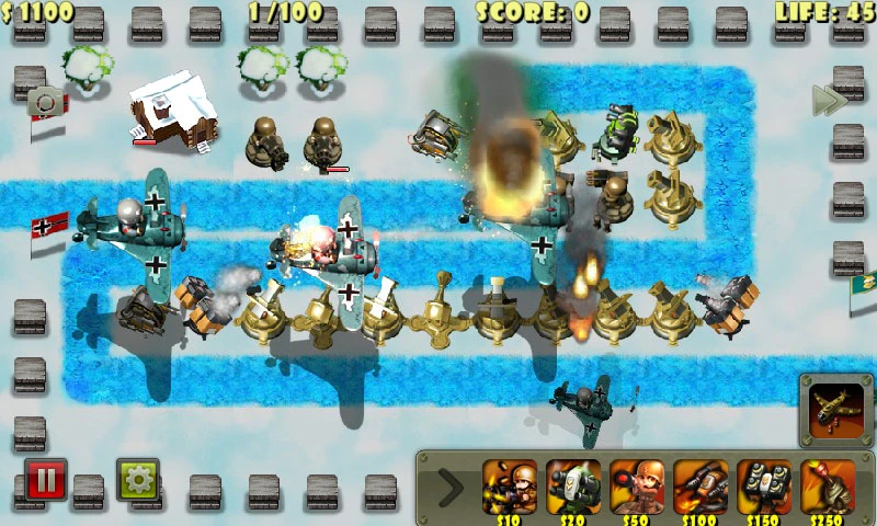 Little Commander: WWII TD screenshot 4