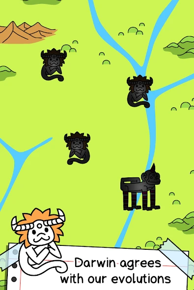 Download Monkey Evolution - Clicker (MOD, Money/Ads-Free) 1.0.1 screenshot 3