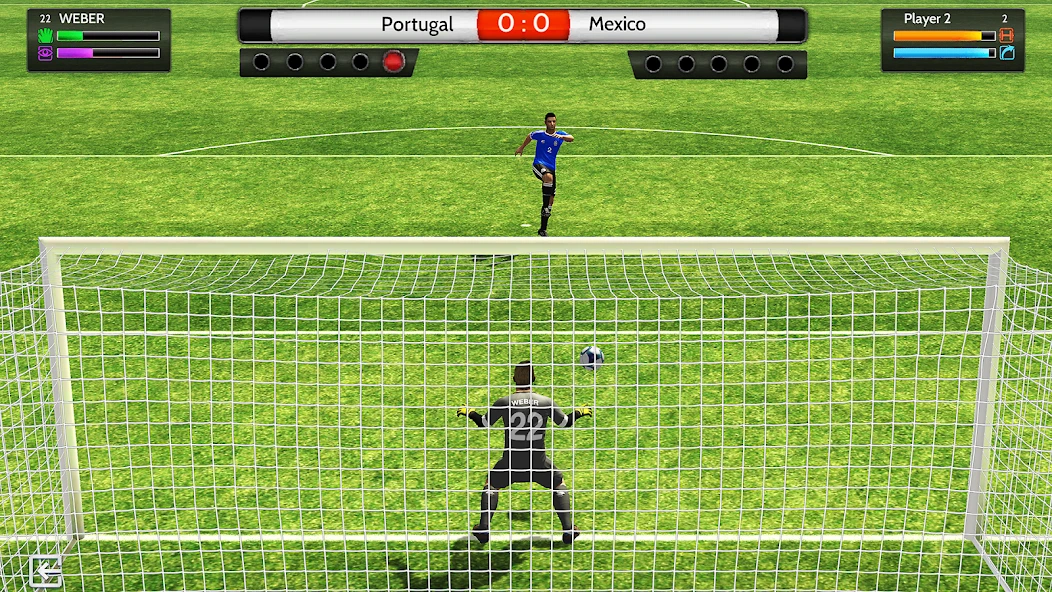 Penalty Shootout World Soccer APK screenshot 5